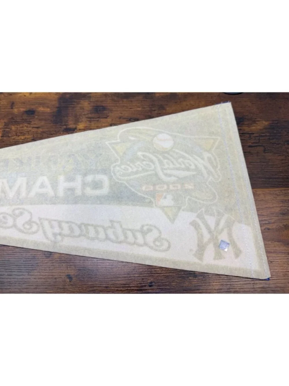 New York Yankees 2000 World Series Champions Subway Series Pennant 29.5 inches